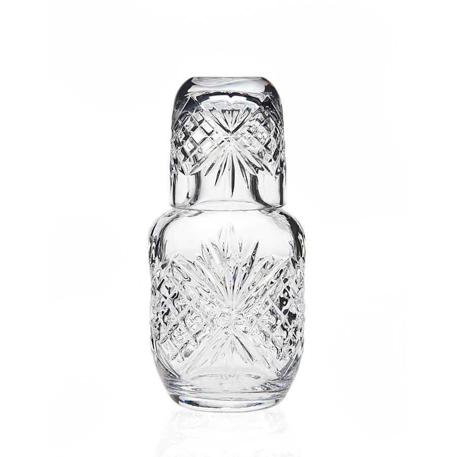 Dublin Crystal Bedside Water Carafe 16oz